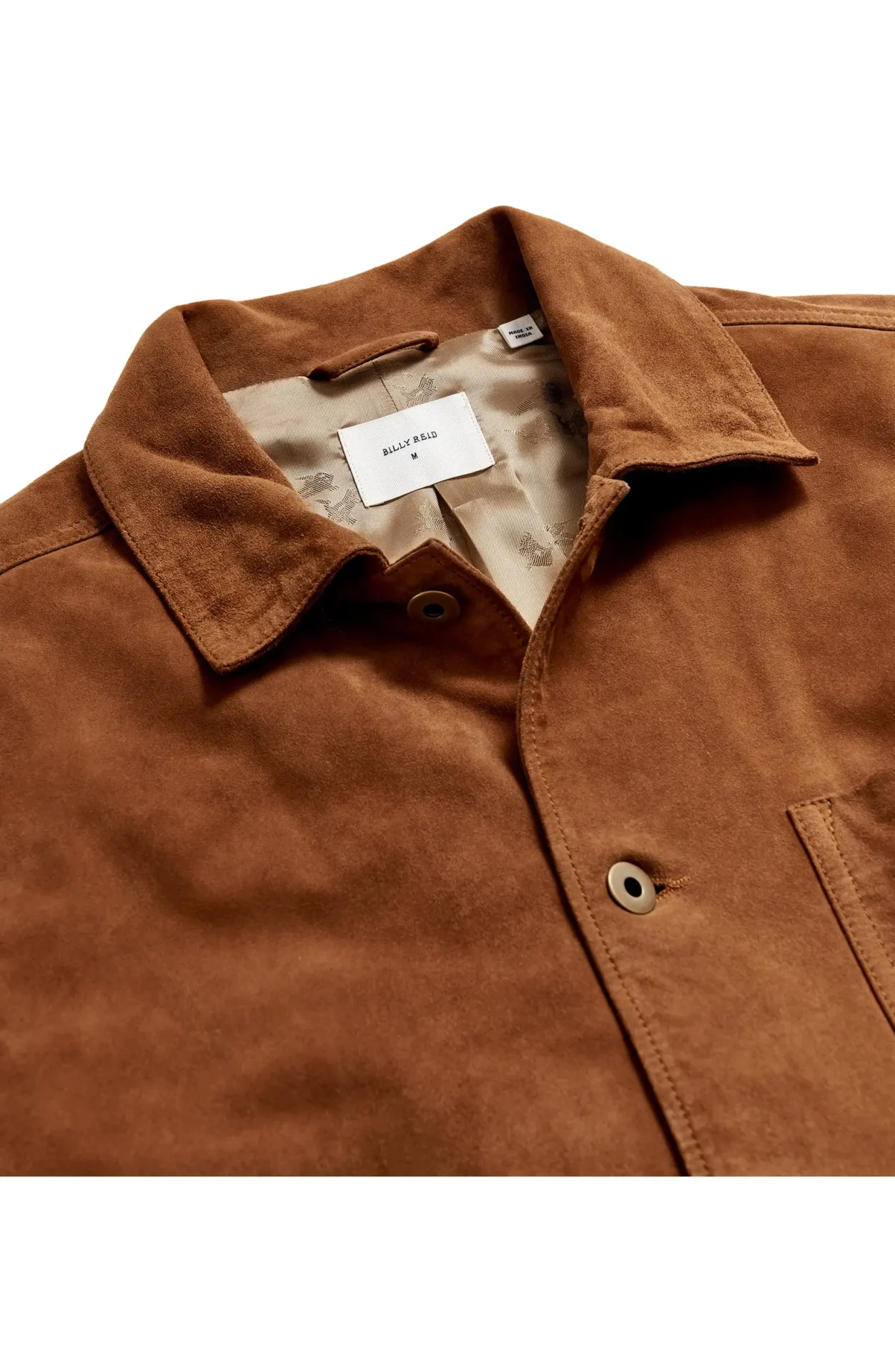 Billy reid suede outlet jacket