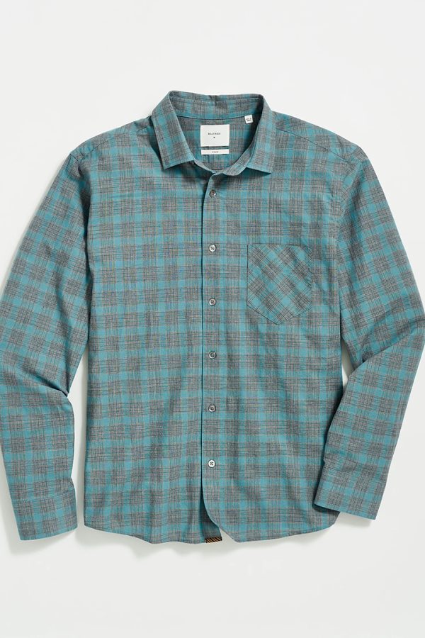 Grid plaid john t shirt