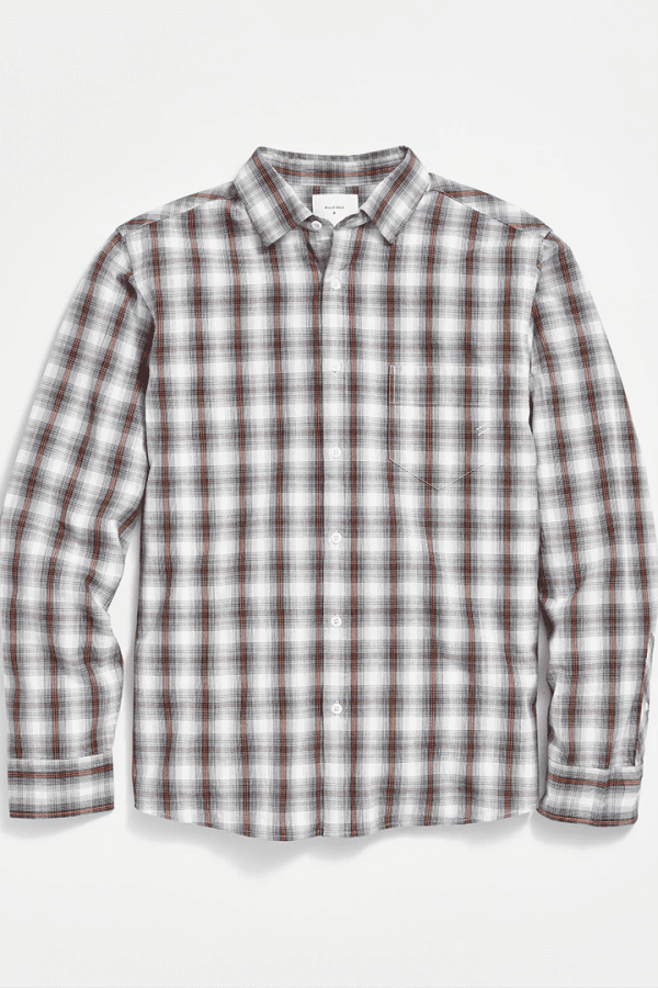 Shadow Plaid Pickwick Shirt