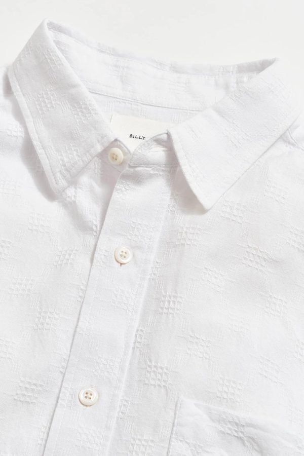 Short sleeve jacquard cypress shirt