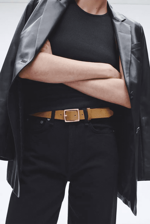 Suede Boyfriend Belt