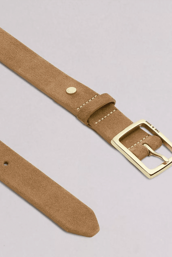 Suede Boyfriend Belt