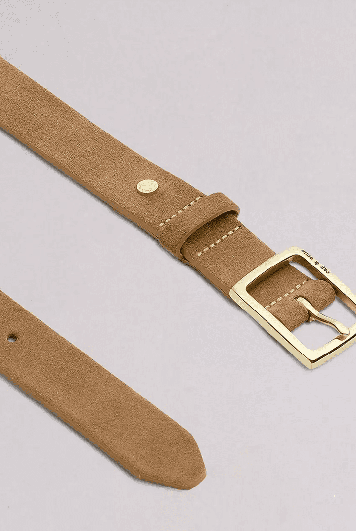 Suede Boyfriend Belt